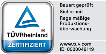 Troax TÜV Certificate.